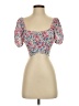Altar'd State Pink Short Sleeve Blouse Size S - photo 1