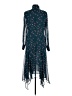 DKNY 100% Polyester Teal Casual Dress Size 8 - photo 2