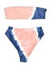 Shein Tie-dye Pink Two Piece Swimsuit Size M - photo 1
