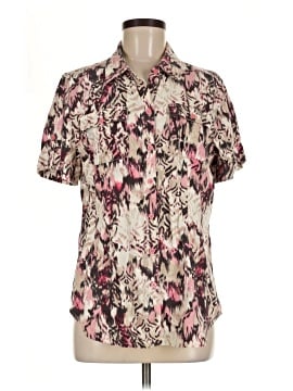 Christopher & Banks Short Sleeve Blouse (view 1)