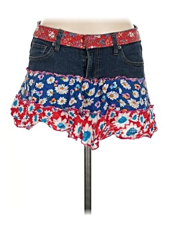 Sacred Threads Denim Skirt (view 1)