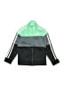 Adidas 100% Polyester Color Block Green Track Jacket Size 3T - photo 1