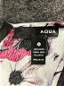 Aqua 100% Rayon Print Black Cocktail Dress Size S - photo 7