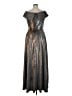 Assorted Brands Metallic Silver Cocktail Dress Size 16 - photo 2