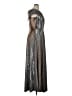 Assorted Brands Metallic Silver Cocktail Dress Size 16 - photo 4