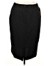 Liz Baker Essentials 100% Polyester Solid Black Formal Skirt Size 16 - photo 1