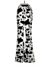 Unbranded Animal Print Black Casual Pants Size XS - photo 1