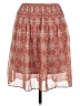 Max Studio 100% Polyester Paisley Red Casual Skirt Size M - photo 2