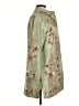 Coldwater Creek 100% Silk Green Raincoat Size M (petite) - photo 4