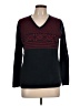 Tommy Hilfiger 100% Cotton Black Pullover Sweater Size L - photo 1