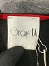 Gray LA 100% Polyester Black Short Sleeve Top Size XL - photo 7