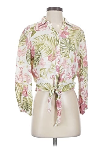 Larry Levine 3/4 Sleeve Blouse (view 1)
