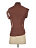 Monteau 100% Polyester Brown Short Sleeve Top Size S - photo 2
