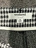 Weekend Houndstooth Gray Casual Pants Size M - photo 4