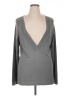 Barry Bricken Gray Silk Pullover Sweater Size L - photo 1
