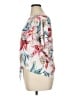 Chico's Floral White Short Sleeve Blouse Size XL (3) - photo 5