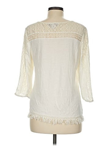 Vintage America Blues 3/4 Sleeve Blouse (view 2)