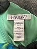 Roaman's 100% Polyester Paisley Blue Casual Dress Size 22w - photo 7