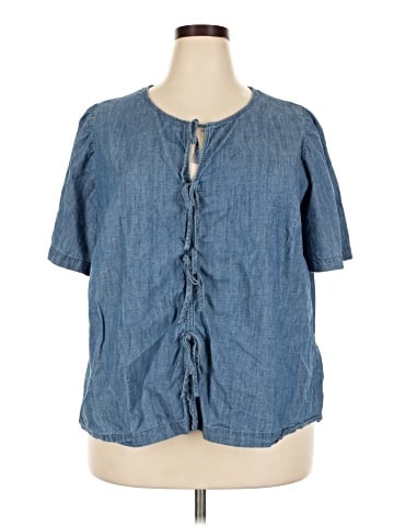 Jane and Delancey Short Sleeve Blouse (view 1)