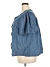 Jane and Delancey 100% Cotton Blue Short Sleeve Blouse Size 2X - photo 5