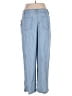 DKNY 100% Lyocell Blue Casual Pants Size 16 - photo 2