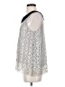 Liv Silver Sleeveless Blouse Size XS - photo 5