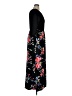 Unbranded Floral Black Casual Dress Size XL - photo 4