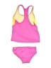 Lands' End Color Block Pink Two Piece Swimsuit Size 2 - photo 2