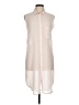 Dex 100% Polyester Ivory Sleeveless Blouse Size M - photo 1