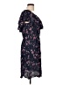 Westport Floral Blue Casual Dress Size L - photo 4