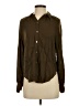 Bella Dahl Brown Long Sleeve Button-Down Shirt Size S - photo 1