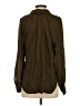Bella Dahl Brown Long Sleeve Button-Down Shirt Size S - photo 2