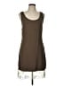 Aziza 100% Polyester Brown Casual Dress Size L - photo 1