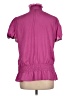 Essentials by Milano 100% Polyester Pink Short Sleeve Blouse Size L - photo 2