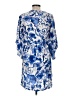 H&M 100% Viscose Blue Kimono Size 6 - photo 2