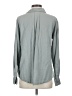 Maurices 100% Lyocell Gray Long Sleeve Button-Down Shirt Size S - photo 2