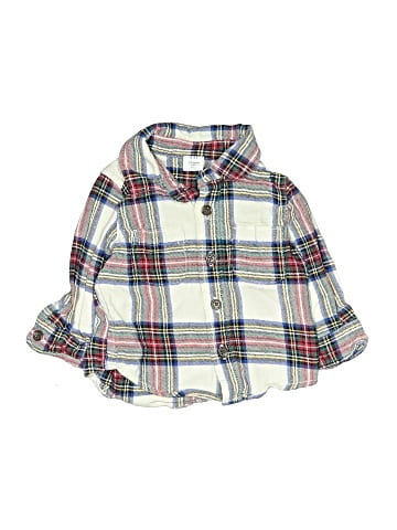 Gap Long Sleeve Button-Down Shirt (view 1)