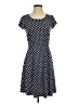 MICHAEL Michael Kors Polka Dots Blue Casual Dress Size S - photo 1