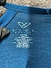 LIVI Active Blue 3/4 Sleeve Top Size 26 - 28 - photo 7