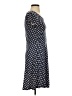 MICHAEL Michael Kors Polka Dots Blue Casual Dress Size S - photo 4