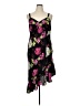 Mlle Gabrielle Floral Black Cocktail Dress Size 14W - photo 1