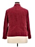 Talbots Solid Burgundy Track Jacket Size 2X Petite - photo 2