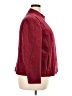 Talbots Solid Burgundy Track Jacket Size 2X Petite - photo 4