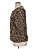 Kenar Animal Print Brown Cardigan Size 1X - photo 5