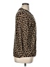 Kenar Animal Print Brown Cardigan Size 1X - photo 4