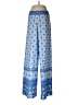 Alice + Olivia 100% Polyester Paisley Blue Casual Pants Size 8 - photo 1