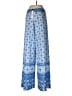 Alice + Olivia 100% Polyester Paisley Blue Casual Pants Size 8 - photo 2