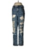 American Eagle Outfitters Graphic Blue Jeans Size 8 - photo 1