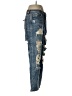 American Eagle Outfitters Graphic Blue Jeans Size 8 - photo 4