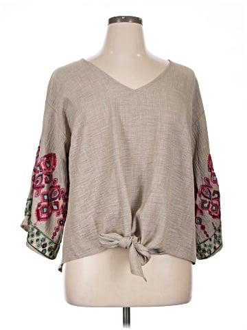 Olivia & Martin 3/4 Sleeve T-Shirt (view 1)